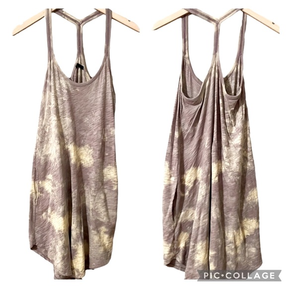 NWT ATM Tie Dye Racerback Pocket Dress - Picture 2 of 7